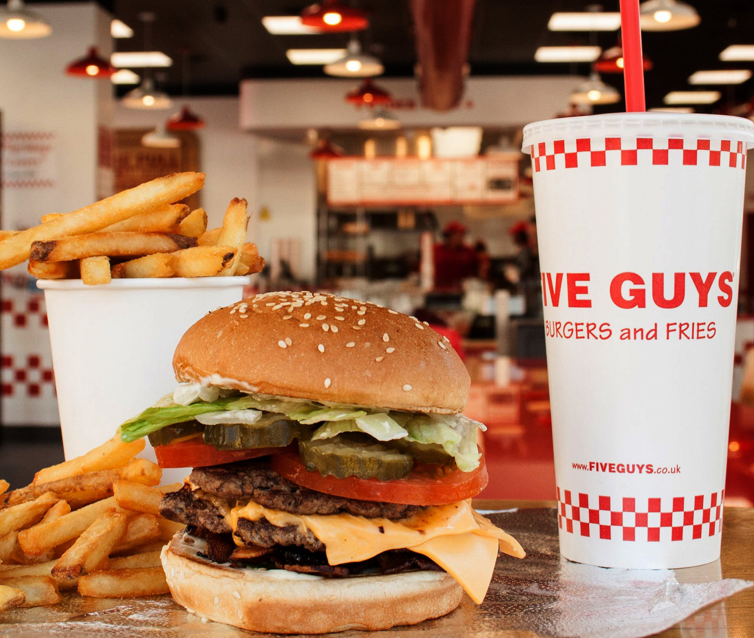 Five Guys opens newest restaurant in Hoxsie Johnston Sun Rise
